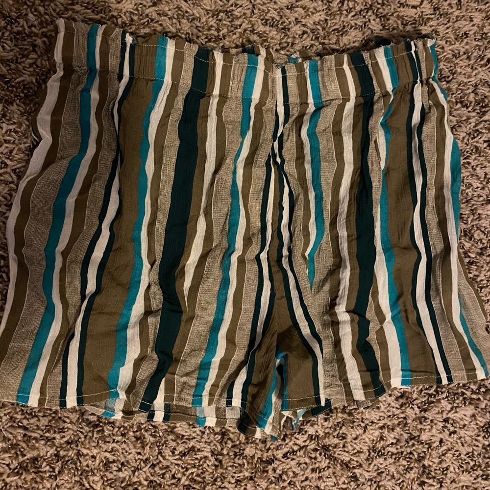 Striped shorts